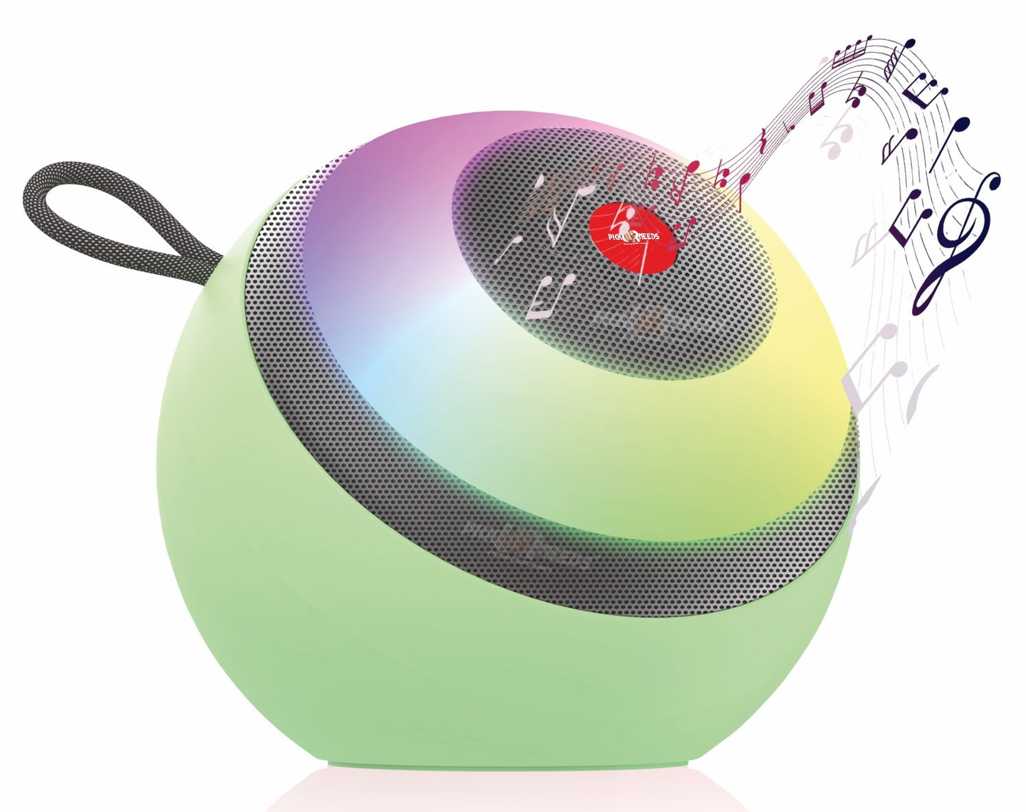 Pick Ur Needs Compact Rechargebale Wireless Speaker, RGB LED, 5W Bluetooth Speaker  (Blue)